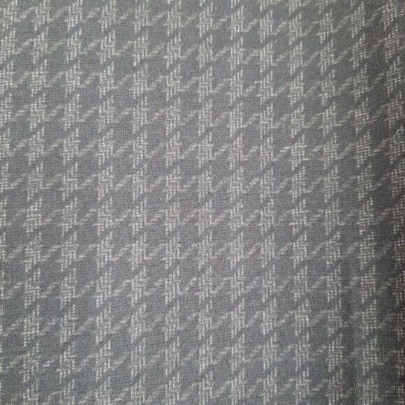 LAURA PLUS / Houndstooth Pull-on Comfy Dress Pants Gray & Black Sz 22 - Picture 5 of 9
